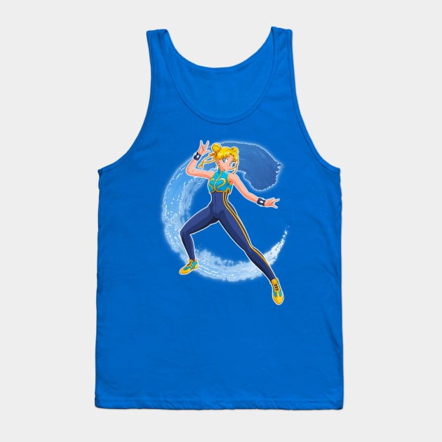 Chun Li Alpha Version Tank Top by DrawingsFromHell